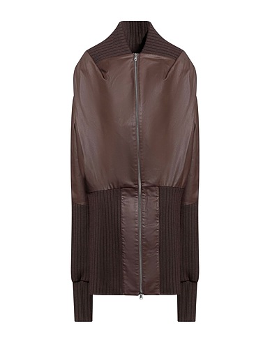VIVIENNE WESTWOOD Coat Dark brown 100% Cotton