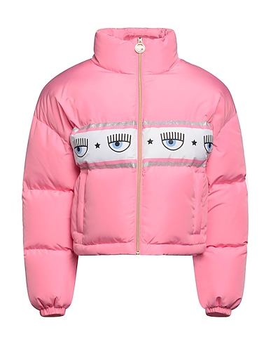 CHIARA FERRAGNI Shell  jacket Pink 100% Polyester
