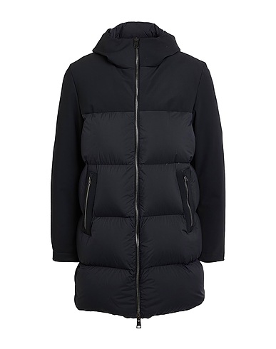 HERNO Shell jacket Black 100% Polyamide, Polyurethane