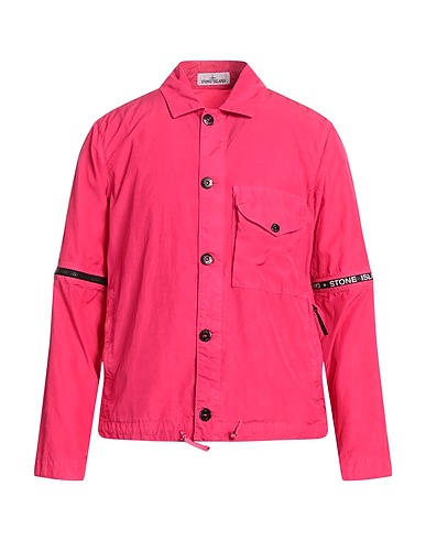 STONE ISLAND Jacket Fuchsia 70% Cupro, 30% Polyamide