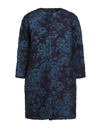 HANITA Coat H COUTURE Blue 100% Viscose
