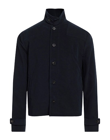 14BROS Jacket Midnight blue 100% Cotton, Viscose