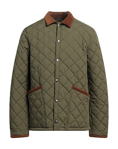 HUSKY Shell jacket Military green 100% Polyester, Cotton