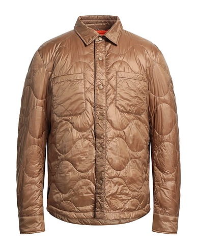 BPD BE PROUD OF THIS DRESS Shell jacket Camel 100% Polyamide