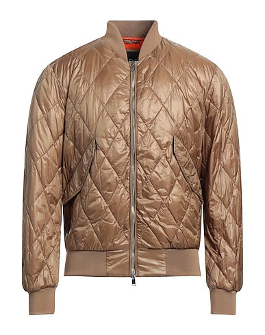 BPD BE PROUD OF THIS DRESS Bomber Cammello 100% Poliammide