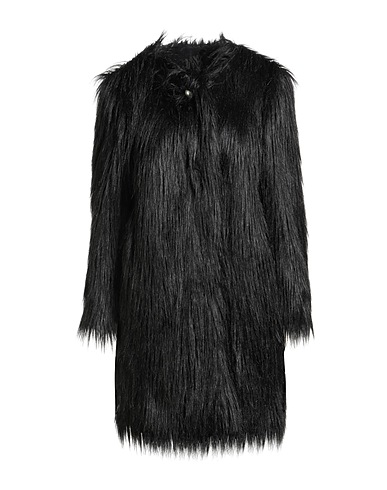 ALABAMA MUSE Teddy Coat Black 54% Modacrylic, 29% Acrylic, 17% Polyester