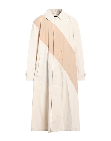 BOSS HUGO BOSS Lange Jacke Beige 100% Baumwolle, Polyurethan