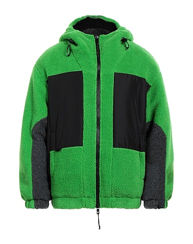 MSGM Shell  jacket Green 52% Acrylic, 48% Polyester