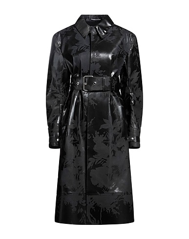 KWAIDAN EDITIONS Full-length jacket Black 50% Rubber, 40% Cotton, 10% Polyester