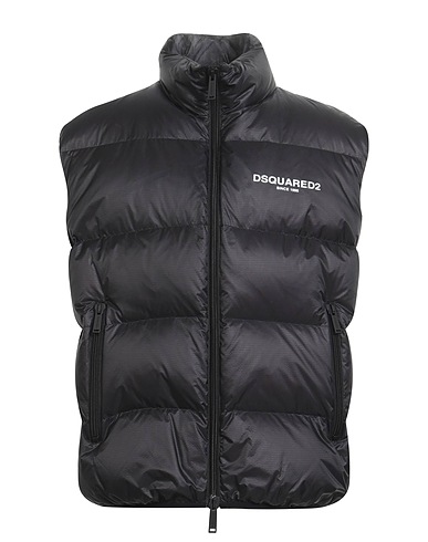 DSQUARED2 パファージャケット ブラック ナイロン 100%
