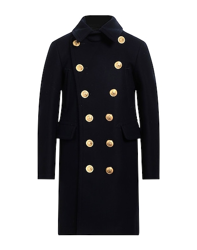 DSQUARED2 Coat BLU NOTTE 79% Virgin Wool, 20% Polyamide, 1% Elastane