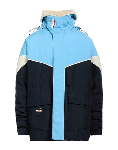 MSGM Giubbotto Celeste 100% Poliammide