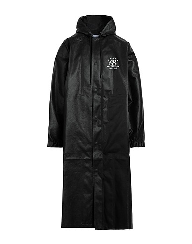 BALENCIAGA Full-length jacket Black 100% Polypropylene, Polyurethane