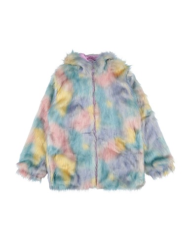 STELLA McCARTNEY KIDS Teddy Coat Azure 78% Acrylic, 22% Polyester