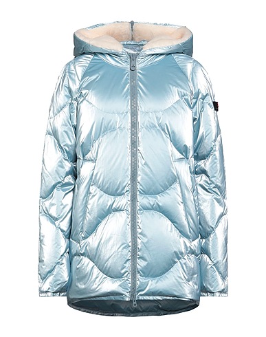 PEUTEREY Piumino Celeste 100% Poliammide, Lana, Acrilico
