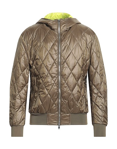 BPD BE PROUD OF THIS DRESS Piumino Verde militare 100% Poliammide
