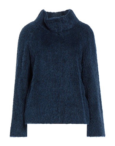 HANITA Teddy Coat Slate blue 55% Wool, 20% Mohair wool, 20% Alpaca wool, 5% Nylon