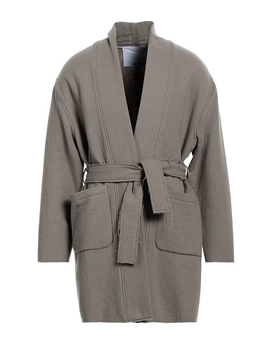 COSTUMEIN Cappotto Khaki 75% Lana Vergine, 25% Poliammide