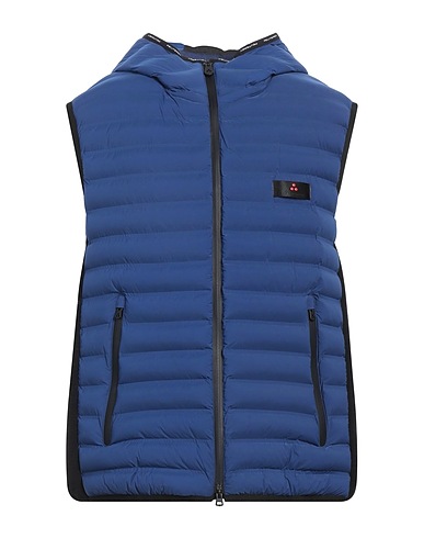 PEUTEREY Shell jacket Blue 87% Polyamide, 13% Elastane