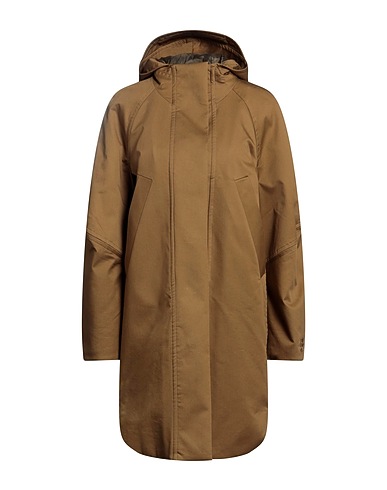 SEMICOUTURE Cappotto Khaki 86% Cotone, 10% Poliestere, 4% Elastan