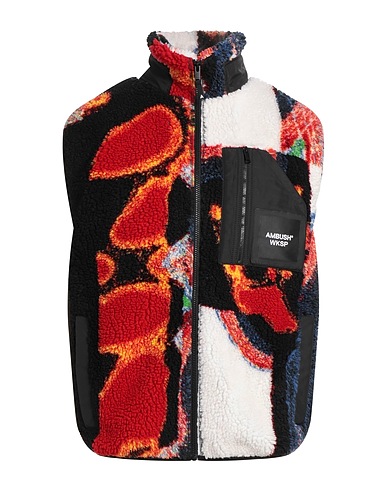 AMBUSH Teddy Coat Black 53% Polyester, 47% Acrylic, Polyurethane