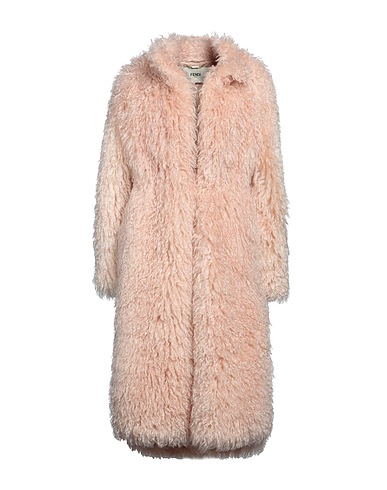 FENDI Teddy Coat Blush 80% Mohair wool, 20% Polyamide