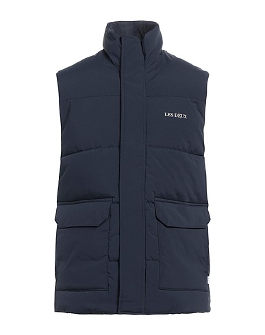 LES DEUX Shell  jacket Midnight blue 50% Recycled polyester, 50% Polyester