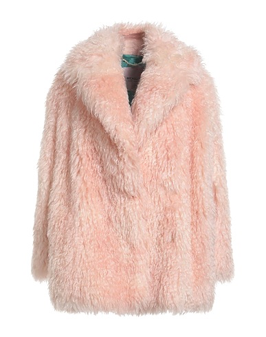 LANIFICIO BECAGLI Teddy Coat Rosa chiaro 80% Lana mohair, 20% Poliammide