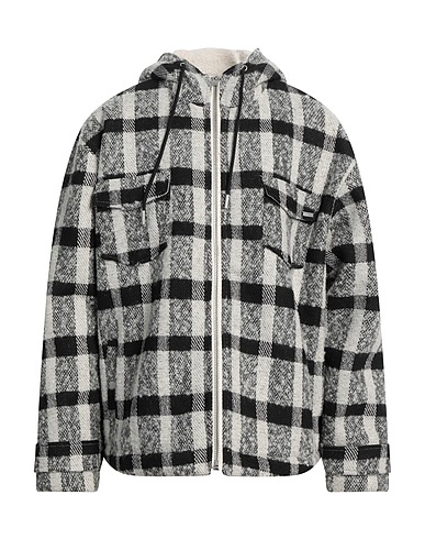 YOUNG POETS Coat Black 70% Polyester, 30% Wool