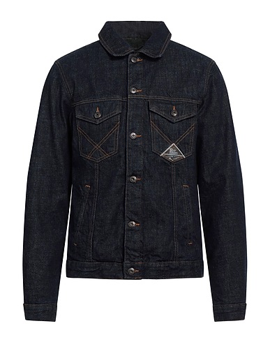 ROŸ ROGER'S Denim jacket Blue 100% Cotton