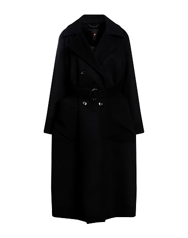 MOORER Shell jacket Midnight blue 90% Wool, 10% Cashmere, Viscose