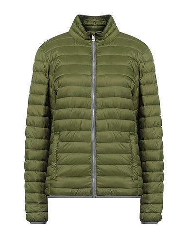 MIXTURE Piumino Verde militare 100% Poliammide