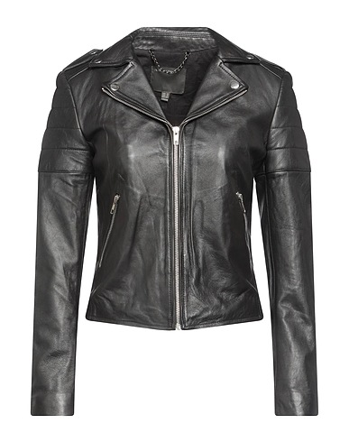 MUUBAA Biker jacket Black 100% Sheepskin