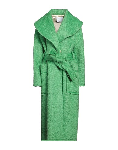 ERIKA CAVALLINI Coat Light green 60% Mohair wool, 26% Virgin Wool, 14% Polyamide