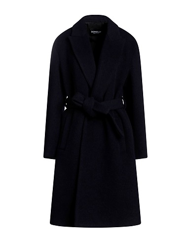 DONDUP Caban e doppio petto Blu notte 70% Lana, 20% Poliammide, 5% Acrilico, 5% Altre Fibre