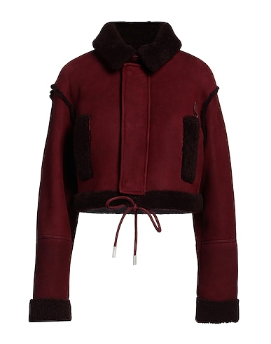 OFF-WHITE™ Sheepskin Brick red 100% Shearling