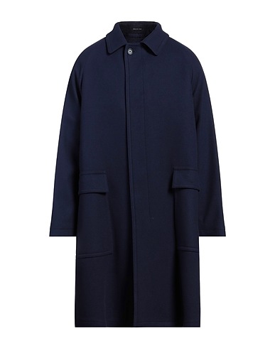 TAGLIATORE Coat Bright blue 70% Virgin Wool, 20% Polyamide, 10% Cashmere