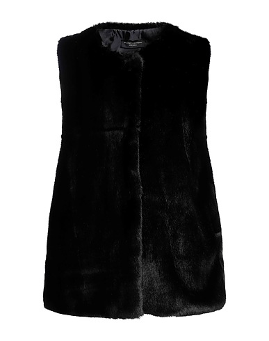 ANGELA MELE MILANO Kunstpelz Schwarz 60% Modacryl, 25% Acryl, 15% Polyester