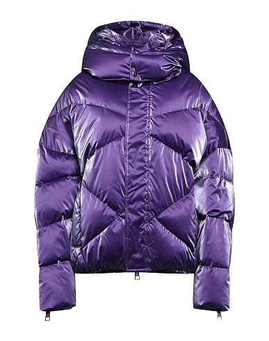 GAëLLE Paris Piumino Viola scuro 100% Poliestere