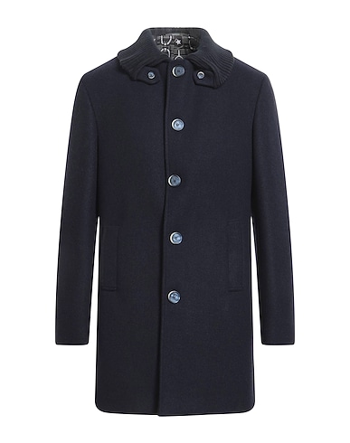 HAVANA & CO. Coat Midnight blue 90% Polyester, 10% Wool