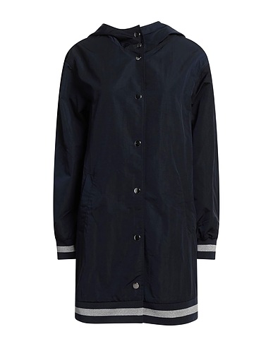 ARMANI EXCHANGE Full-length jacket Midnight blue 100% Polyamide, Polyester, Elastane, Metallic fiber