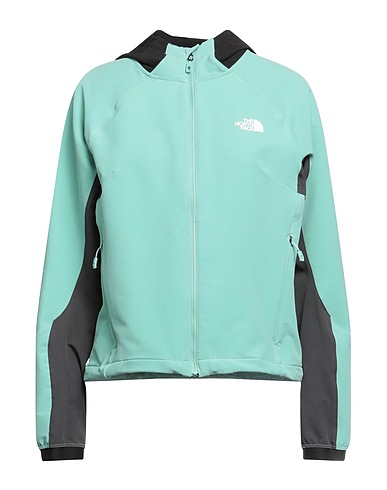 THE NORTH FACE Jacket Turquoise 92% Polyester, 8% Elastane, Nylon