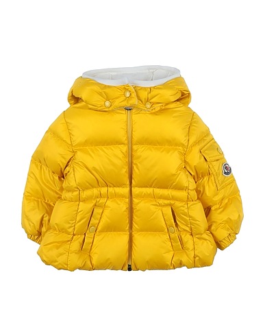 MONCLER Shell  jacket Yellow 100% Polyamide