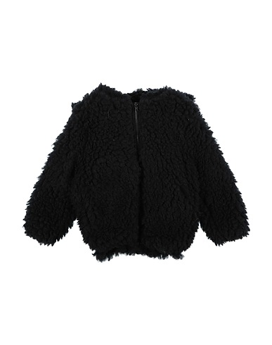 PM PAOLA MONTAGUTI Teddy Coat Nero 100% Poliestere