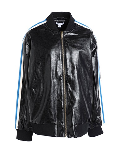 TOPSHOP Bomber Black 77% Viscose, 23% Polyester