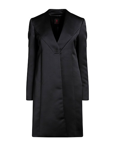 HANITA Full-length jacket Black 100% Viscose