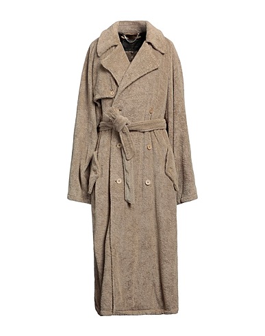 BALENCIAGA Coat Military green 100% Cotton