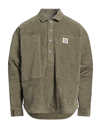 PAURA Jacket Military green 98% Cotton, 2% Elastane