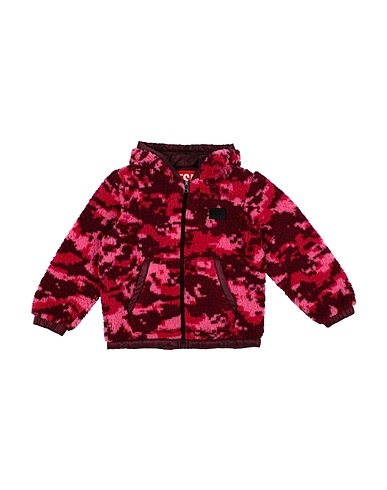 DIESEL Teddy Coat Magenta 100% Poliestere, Poliammide