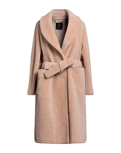 NENETTE Teddy Coat Sand 100% Wool